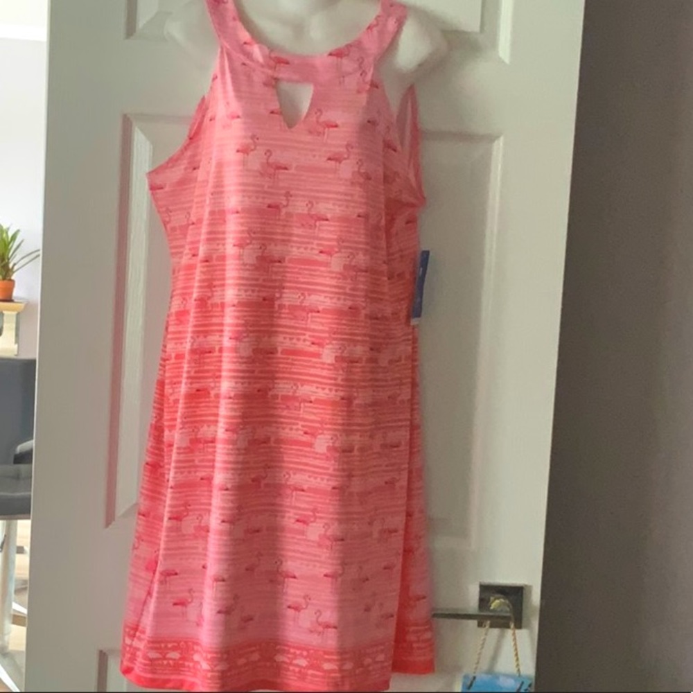 GUY HARVEY Sachet  Pink Performance Sleeveles Dress.